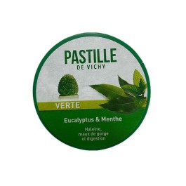 PASTILLE VERTE EUCALYPTUS ET MENTHE B/50GR | BigPara Tunisie