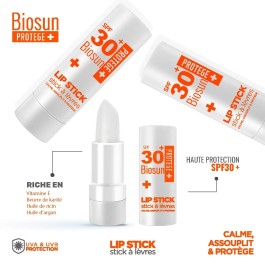 RONCEY BIOSUN PROTÈGE+ – Baume à Lèvres SPF30+ | Stick 4 g | BigPara Tunisie