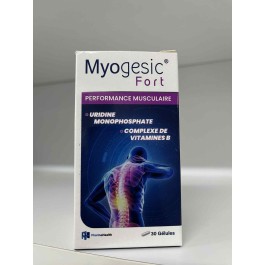 MYOGESIC FORT B/30 Gélules | BigPara Tunisie