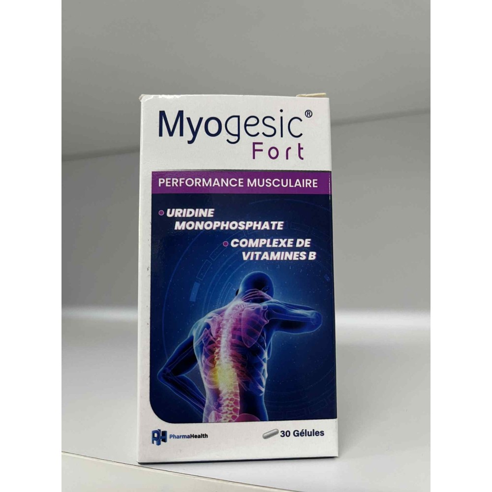 MYOGESIC FORT B/30 Gélules | BigPara Tunisie