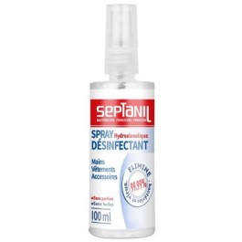 SEPTANIL Spray Désinfectant (Mains, Vêtements, Accessoires) – 100ml | BigPara Tunisie