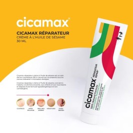 CICAMAX Reparateur Creme à l’Huile de Sesame 30 ML | BigPara Tunisie