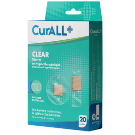 CURALL CLEAR INVISIBLE PROTECTION B/20 | BigPara Tunisie