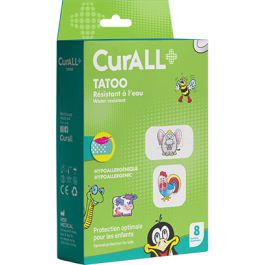 CURALL TATOO RESISTANT A L'EAU B/8 | BigPara Tunisie