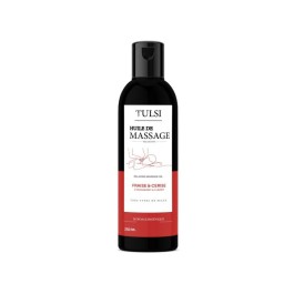 TULSI – Huile de Massage Fraise & Cerise  Flacon 250 ML | BigPara Tunisie