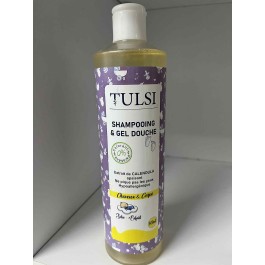 TULSI SHAMPOING +GEL DOUCHE 500ML | BigPara Tunisie