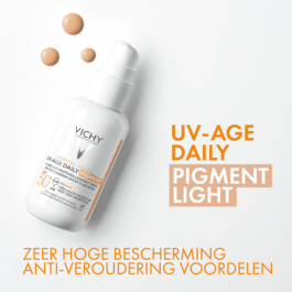 VICHY CAPITAL SOLEIL UV-AGE DAILY TEINTE SPF50+ | BigPara Tunisie