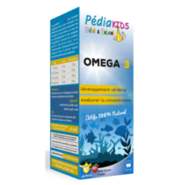 Pediakids Oméga 3 – Développement cérébral & équilibre émotionnel de l’enfant | BigPara Tunisie