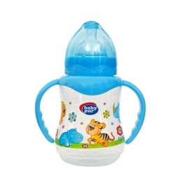 BABY PUR BIBERON SAFARI STANDARD  AVEC COUVERCLE ET ANSES 250ML | BigPara Tunisie