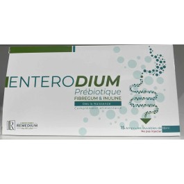ENTERODIUM PREBIOTIQUE B/15 AMPOULES 10ML | BigPara Tunisie