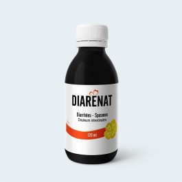 DIARENAT Diarrhées / Spasmes Sans Sucre Sirop 120 ml | BigPara Tunisie