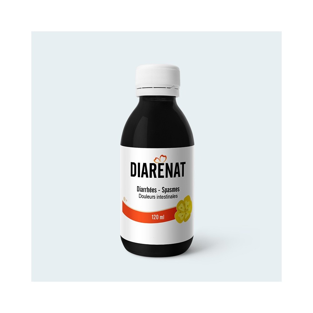 DIARENAT Diarrhées / Spasmes Sans Sucre Sirop 120 ml | BigPara Tunisie