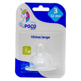 POCO BABY TETINE LARGE 3EME AGE (12MOIS+) | BigPara Tunisie