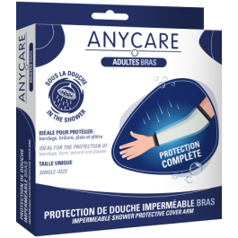 ANYCARE Protection Douche Bras – Adulte Taille Unique | BigPara Tunisie