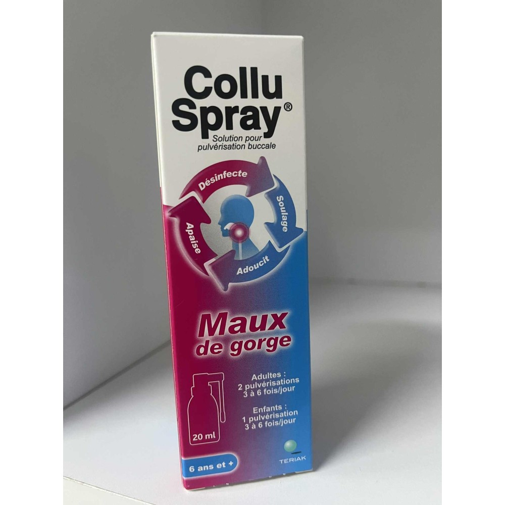 COLLUSPRAY MAUX DE GORGE F/20ML (6 ANS+) | BigPara Tunisie