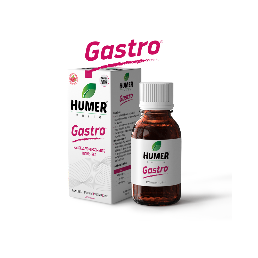 HUMER GASTRO - NAUSEES/ VOMISSEMENTS/DIARREES - F/125 ML | BigPara Tunisie