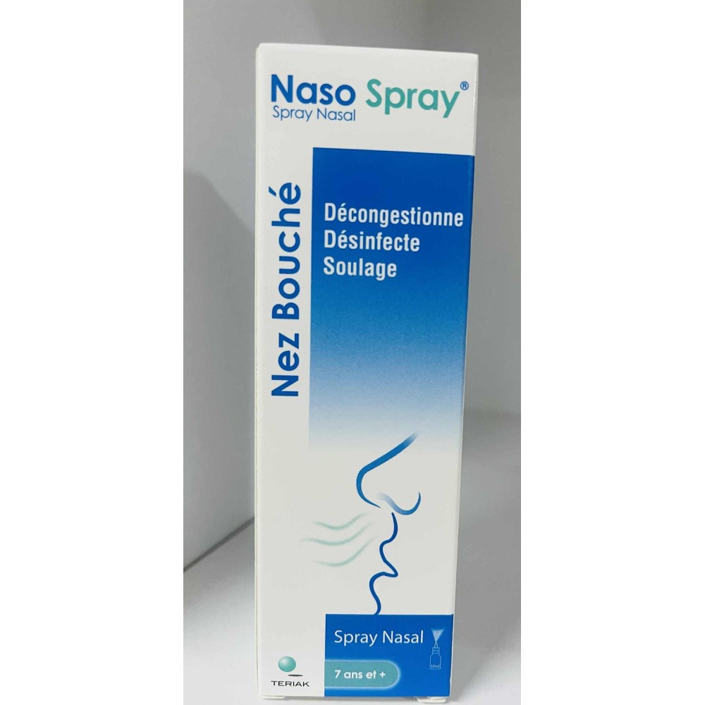 NASO SPRAY NEZ BOUCHE F/20ML (A PARTIE DE 7ANS ) | BigPara Tunisie