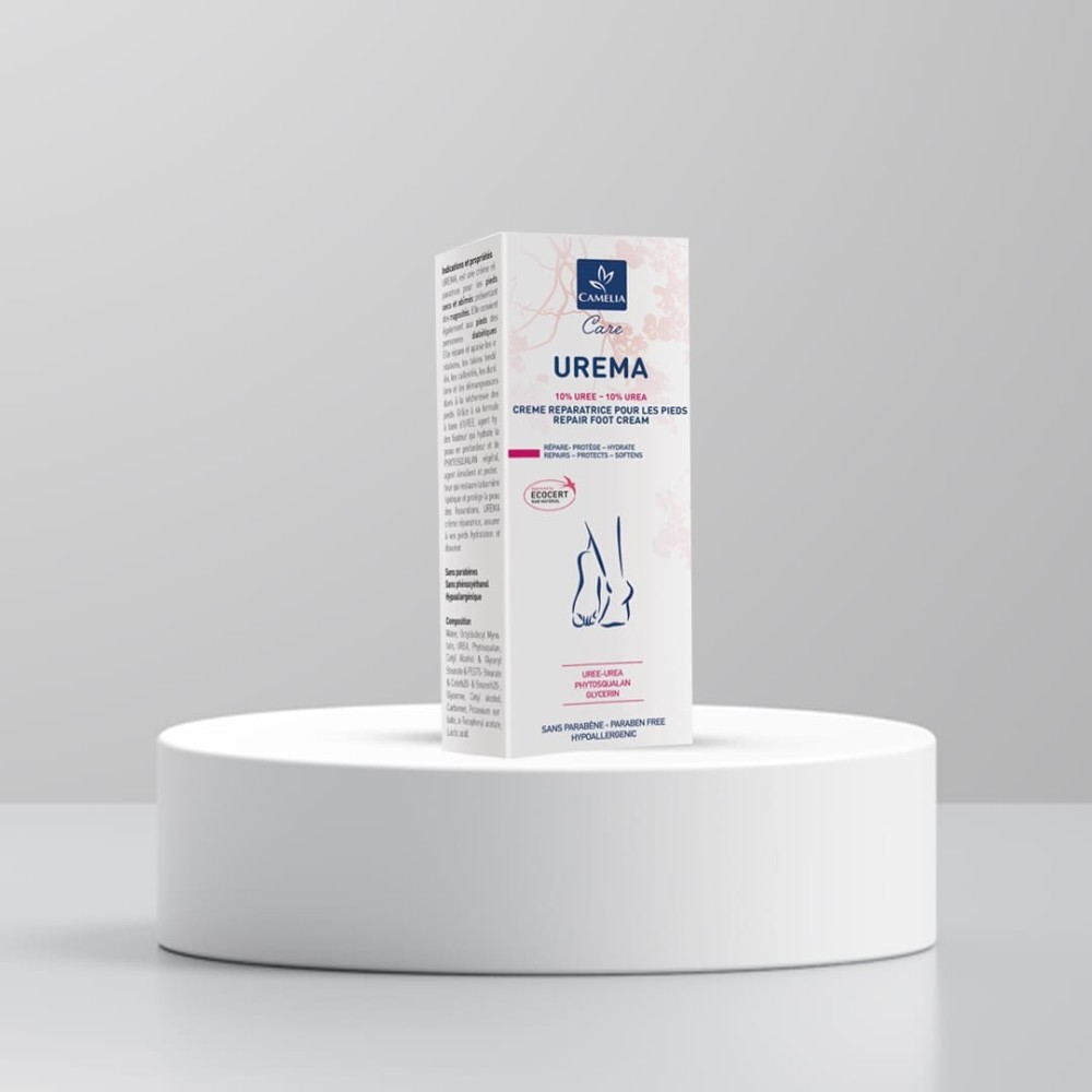UREMA CREME REPARATRICE POUR LES PIEDS - REPARE , PROTEGE, HYDRATE- 75ML | BigPara Tunisie
