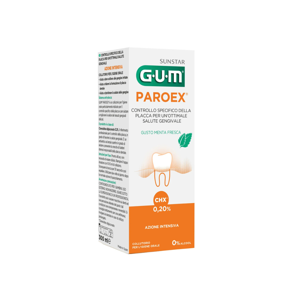 GUM PAROEX BAIN DE BOUCHE (0.20% CHX ) 300ML | BigPara Tunisie