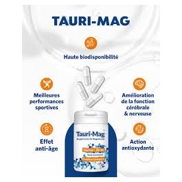 BIOHEALTH TAURI-MAG - HAUTE ASSIMILATION / COMPLEXE SYNERGIQUE - B/30 GELULES | BigPara Tunisie