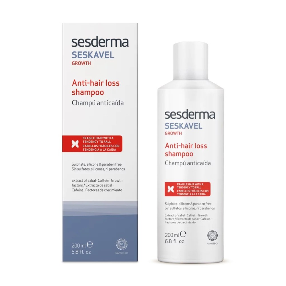 SESDERMA Seskavel Shampoing Antichute 200ml | BigPara Tunisie