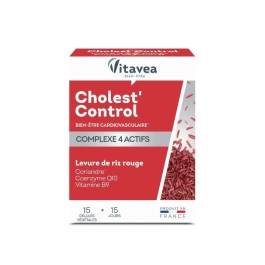 VITAVEA CHOLEST CONTROL B/15 GELULES | BigPara Tunisie