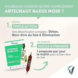 VITAVEA ARTICHAUT RADIS NOIR AMP B/10 | BigPara Tunisie