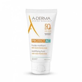 A-DERMA PROTECT AC FLUIDE MATIFIANT SPF50+ 40ML | BigPara Tunisie