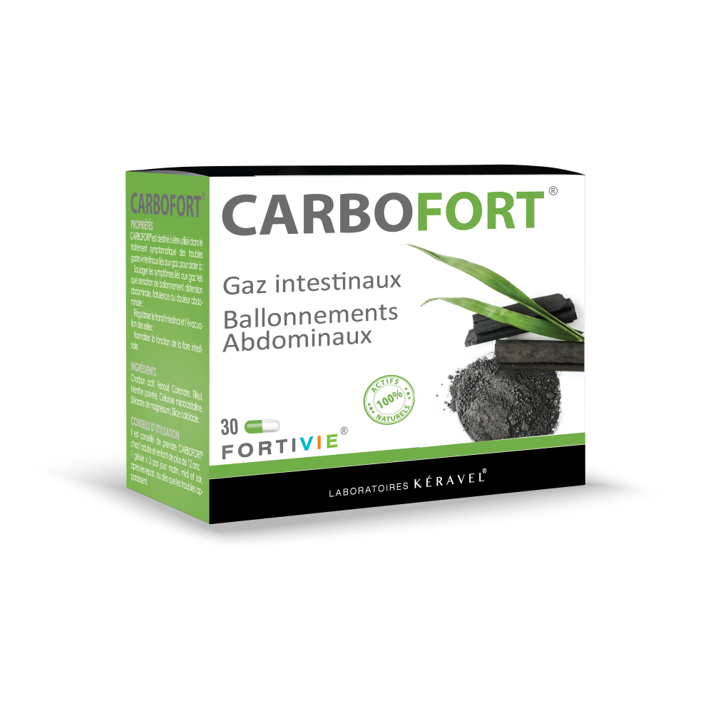 CARBOFORT B/30 GELULES | BigPara Tunisie