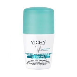 VICHY DÉO ANTI-TRANSPIRANT ANTI-TRACES 48H – Roll-On 50 ml | BigPara Tunisie