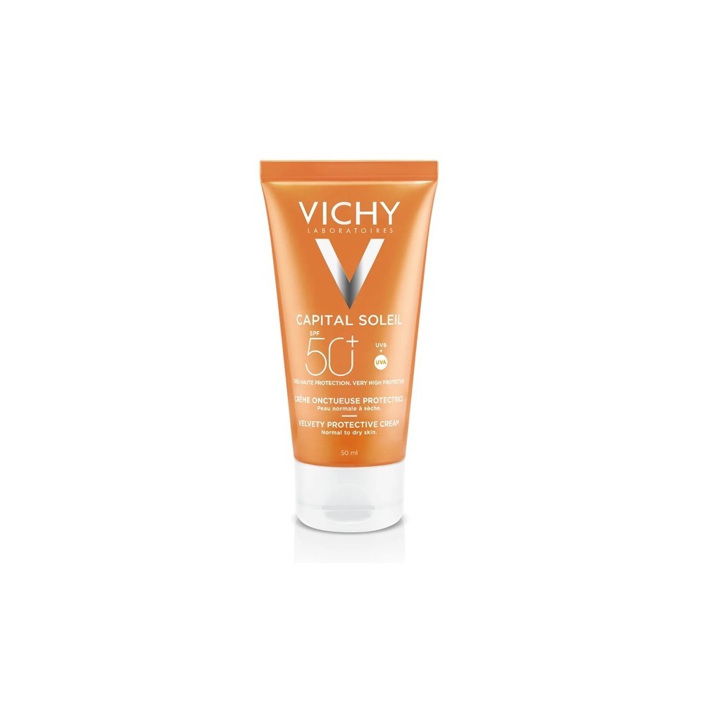 VICHY Capital Soleil Crème Onctueuse Perfectrice De Peau SPF50+ 50ML | BigPara Tunisie