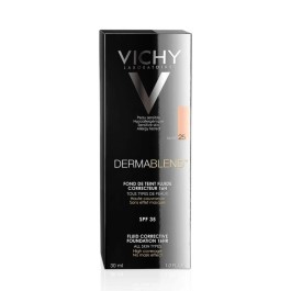 VICHY Dermablend Fond De Teint Fluide Correcteur 16h Teinte 25 Nude 30ml | BigPara Tunisie
