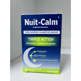 NUIT CALM – 30 Comprimés | BigPara Tunisie