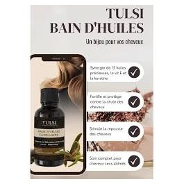 TULSI – Bain d’Huiles Capillaire  Flacon 100 ML | BigPara Tunisie