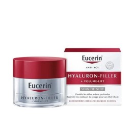 EUCERIN HYALURON-FILLER + VOLUME-LIFT SOIN DE NUIT 50ML | BigPara Tunisie