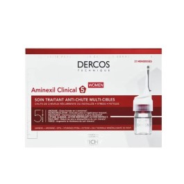 VICHY DERCOS Aminexil Clinical 5 Femme 21 Ampoules | BigPara Tunisie