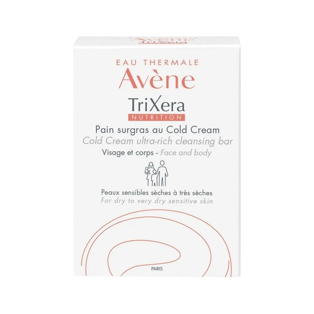 Avène Trixera Pain Surgras au Cold Cream 100G | BigPara Tunisie