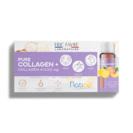 PURE COLLAGEN+  4000MG - B/10 SHOT PECHE  CITRON | BigPara Tunisie
