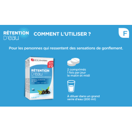 FORTE PHARMA RETENTION D'EAU - ANTI EAU - B/56 COMPRIMES | BigPara Tunisie
