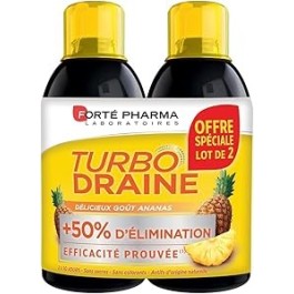 FORTE PHARMA TURBO DRAINE MINCEUR  LOT DE 2 FL/500ML | BigPara Tunisie