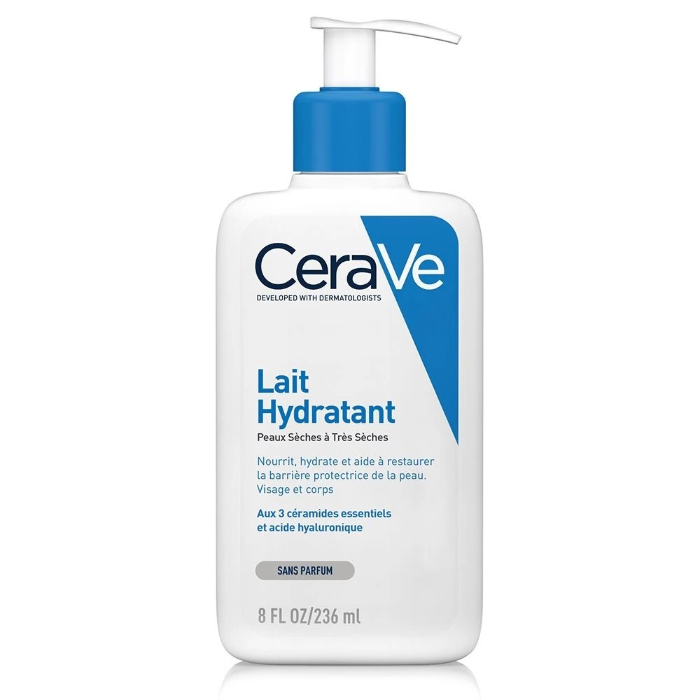CeraVe Lait Hydratant Peaux Sèches à Très Sèches 236ml | BigPara Tunisie