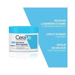 CeraVe SA Crème Anti-Rugosités 10% D’uree 340g | BigPara Tunisie