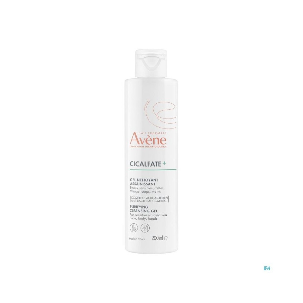 Avène Cicalfate+ Gel Nettoyant Assainissant 200ml | BigPara Tunisie