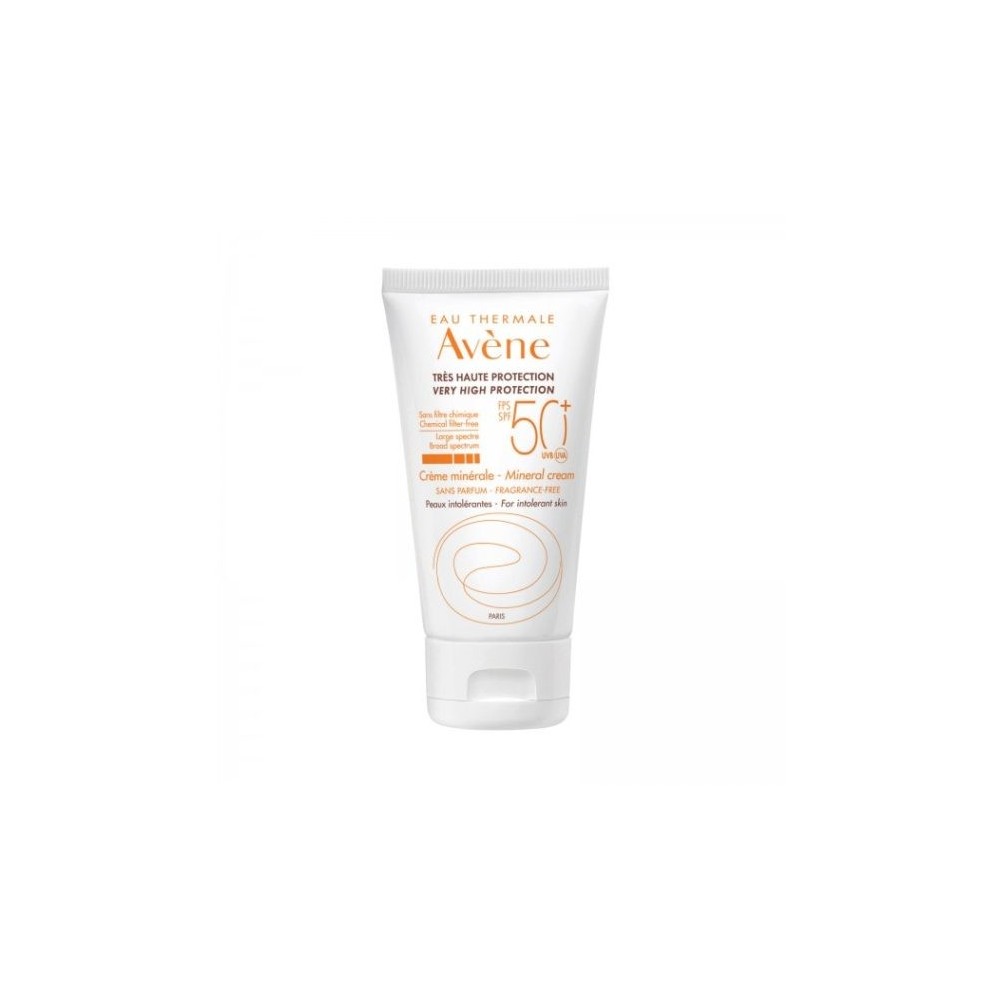 Avène Crème Minérale Haute Protection SPF 50+ – 50 ml | BigPara Tunisie
