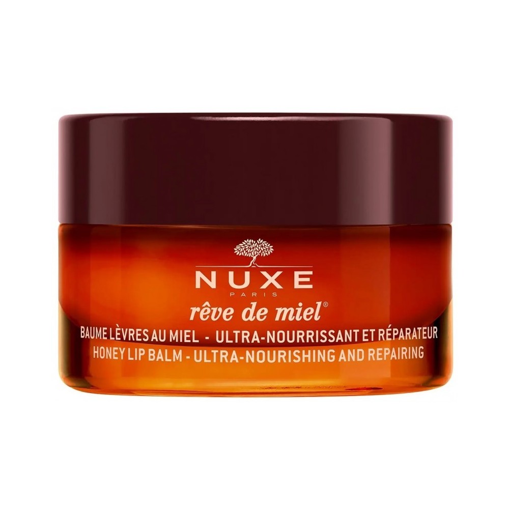 NUXE Rêve de Miel Baume Lèvres Réparateur Ultra-Nourrissant – 15 g | BigPara Tunisie