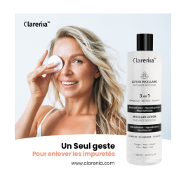CLARENIA LOTION MICELLAIRE RADIANCE BOOSTER 3EN1 200ML | BigPara Tunisie