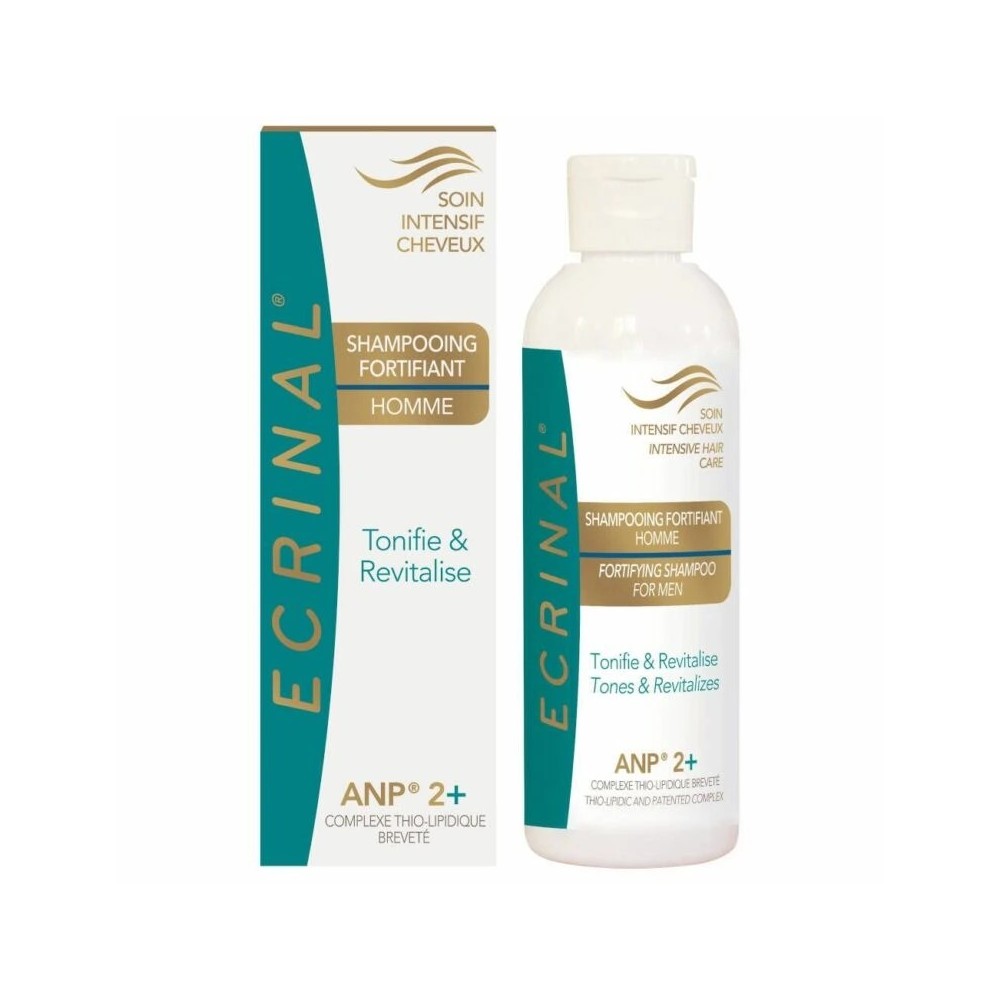 Ecrinal Shampooing Anti chute Homme 200ml | BigPara Tunisie