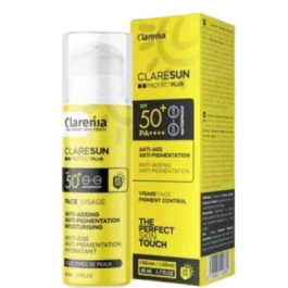 CLARENIA CLARESUN ECRAN ANTI-AGE ANTI PIGMENTATION SPF50+  FL/50ML | BigPara Tunisie