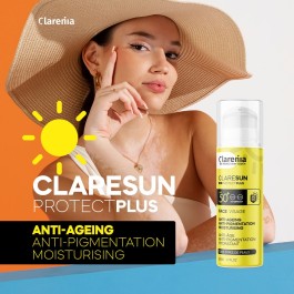CLARENIA CLARESUN ECRAN ANTI-AGE ANTI PIGMENTATION SPF50+  FL/50ML | BigPara Tunisie