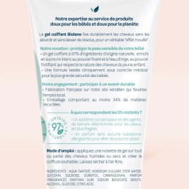 Biolane Gel Cheveux Coiffant Bébé 100 ml | BigPara Tunisie